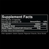 REPP Sports DAA Supplement Facts